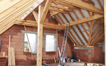 South Corrielaw attic trusses